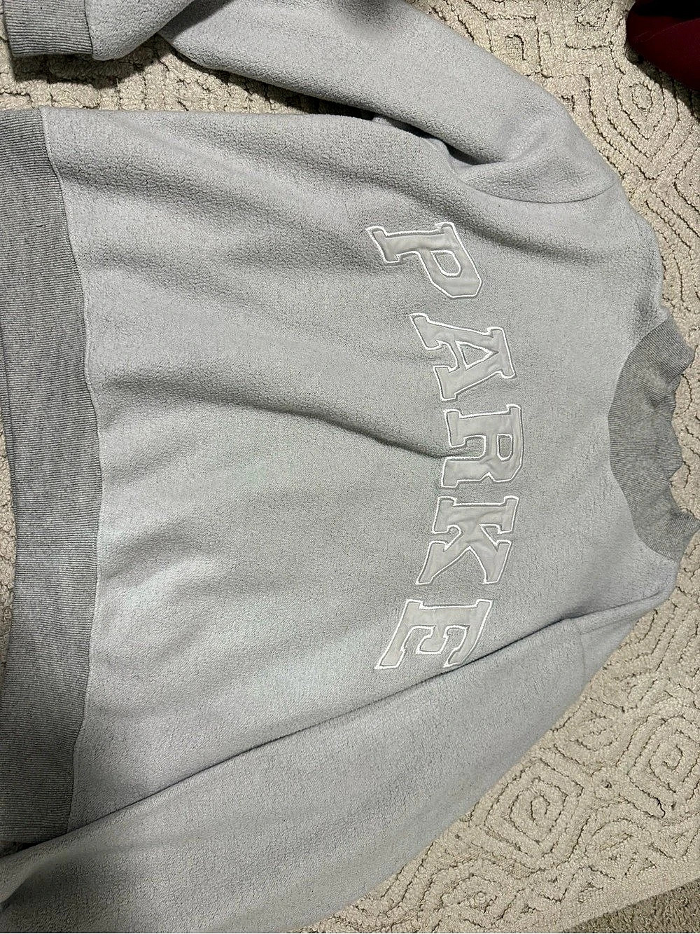 PARKE Gray Sweatshirt Size L/XL Like New